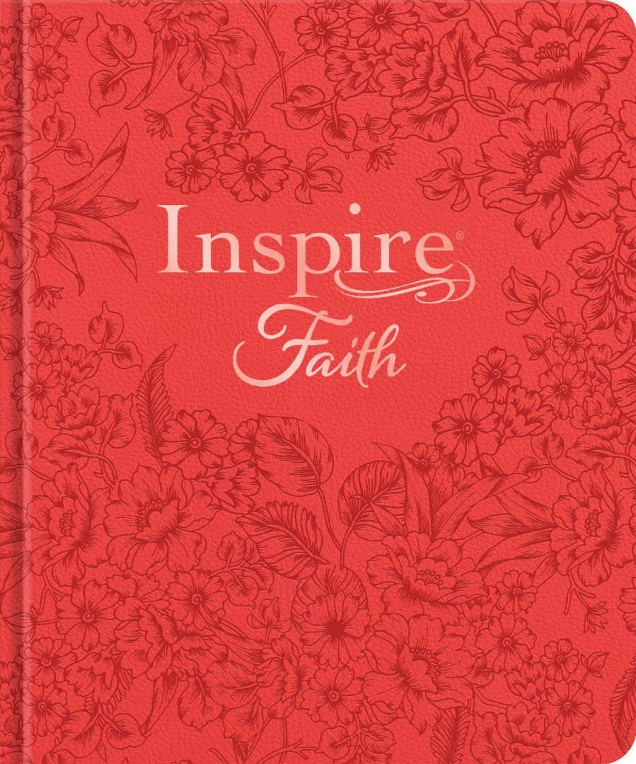 NLT Inspire FAITH Bible, Filament Enabled Edition, Coral - Re-vived