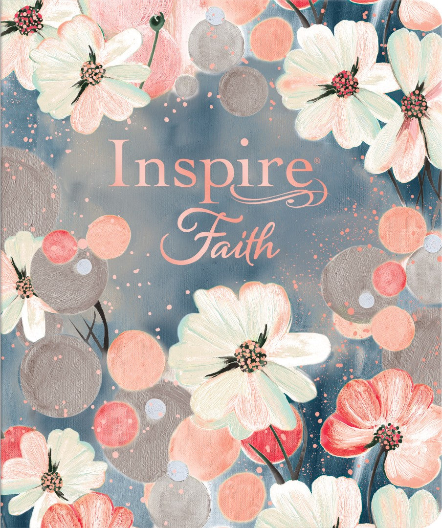 NLT Inspire FAITH Bible, Filament Enabled Edition, Floral - Re-vived