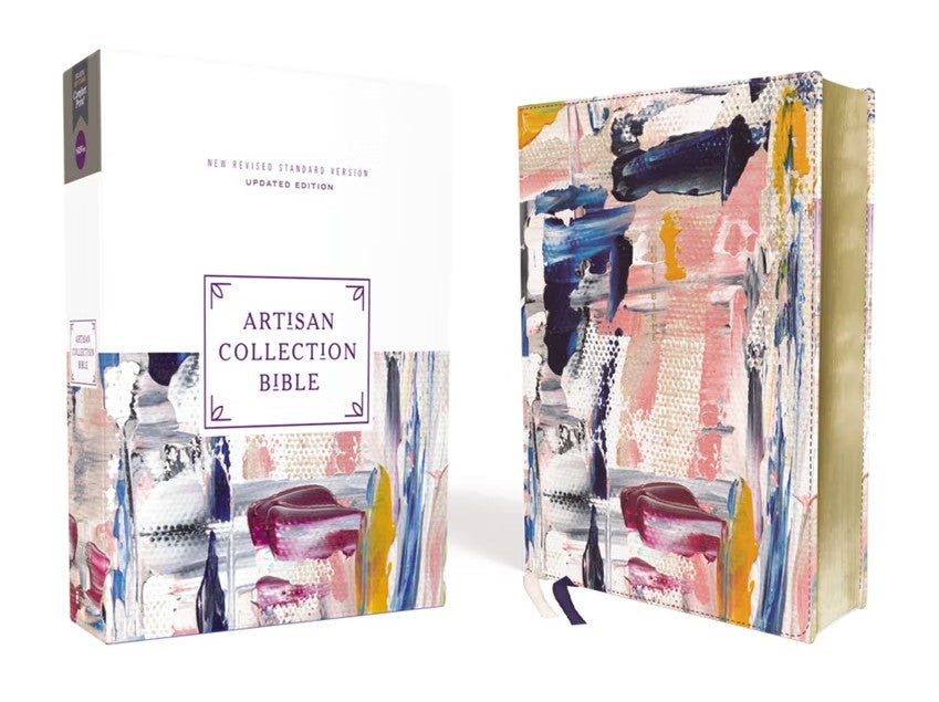 NRSV Artisan Collection Bible, Multi-Color/Blue - Re-vived