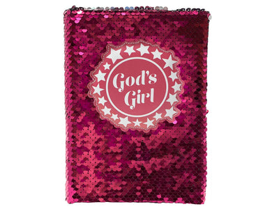 God's Girl Sequin Journal