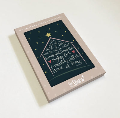 Star and Stable Navy (2022) Christmas Cards (10 Pack Box)