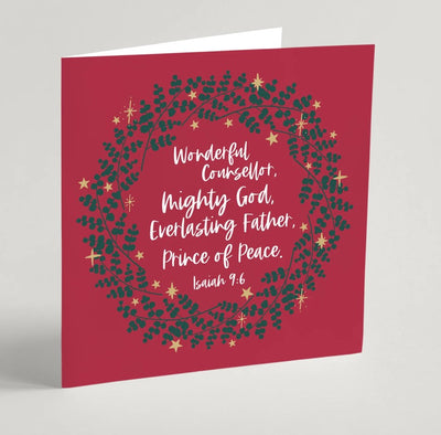 Wonderful Counsellor (2022) Christmas Cards (10 Pack Box)