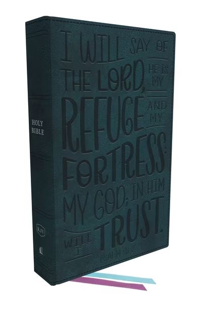 KJV, Thinline Youth Edition Bible, Leathersoft, Teal - Re-vived