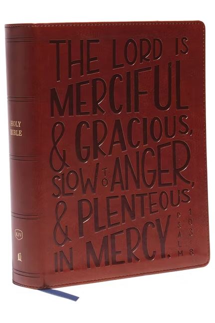 KJV, Journal Reference Edition Bible, Leathersoft, Brown - Re-vived