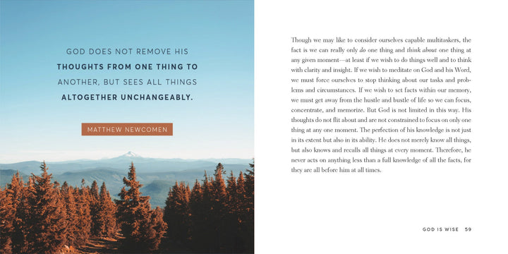 Understanding and Trusting Our Great God