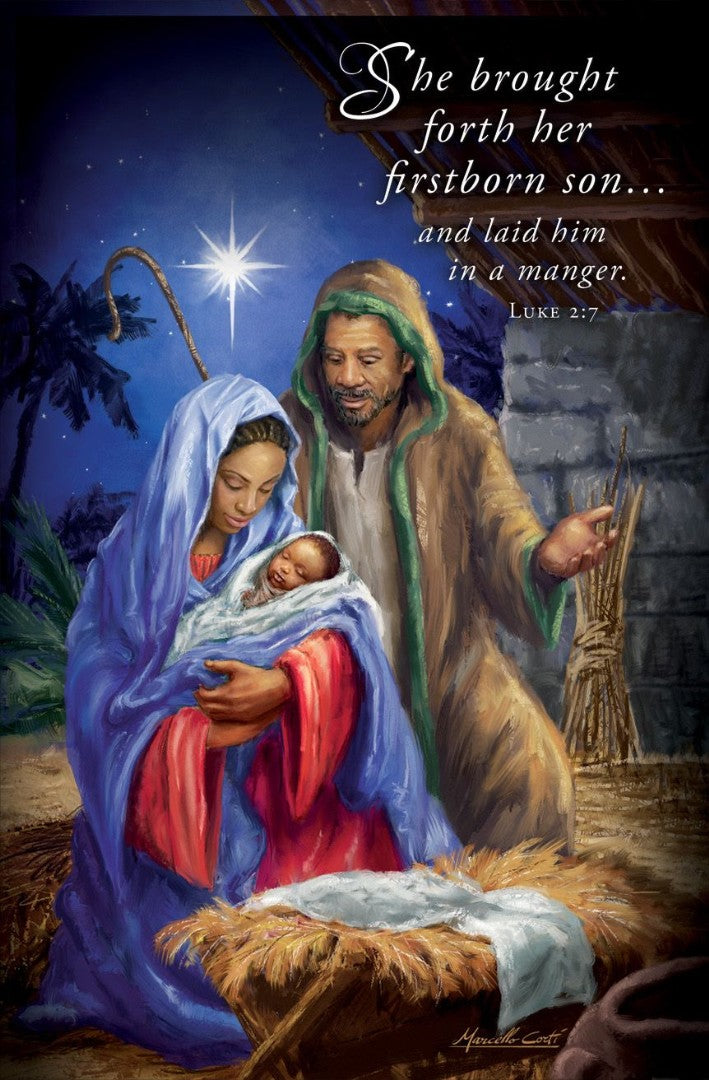 Her Firstborn Son Christmas Bulletin (pack of 100) - Re-vived