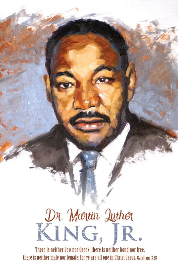 Martin Luther King Jr Bulletin (pack of 100) - Re-vived