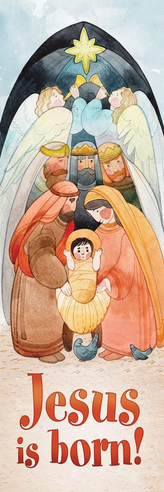 Jesus is Born! Bookmark (pack of 25) - Re-vived