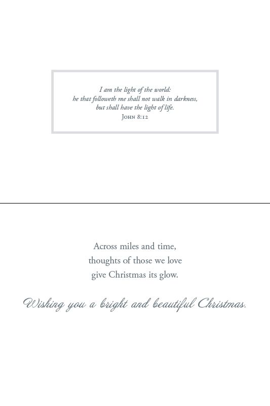Lights of Christmas Boxed Christmas Cards (Box of 12)