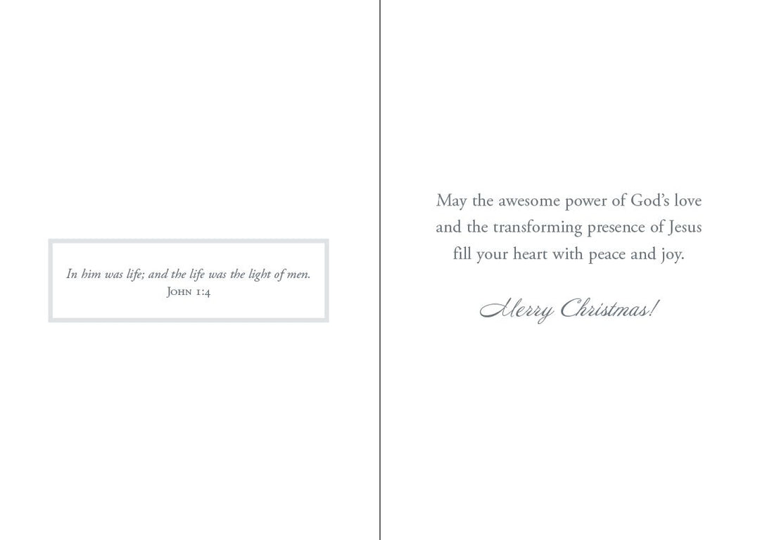 Lights of Christmas Boxed Christmas Cards (Box of 12) - Re-vived