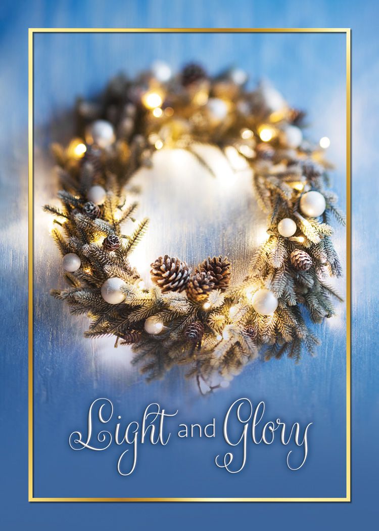 Lights of Christmas Boxed Christmas Cards (Box of 12) - Re-vived