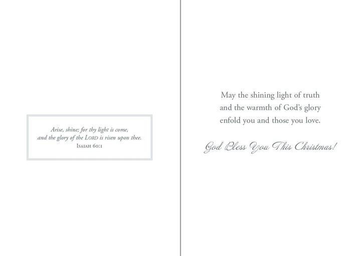 Lights of Christmas Boxed Christmas Cards (Box of 12) - Re-vived