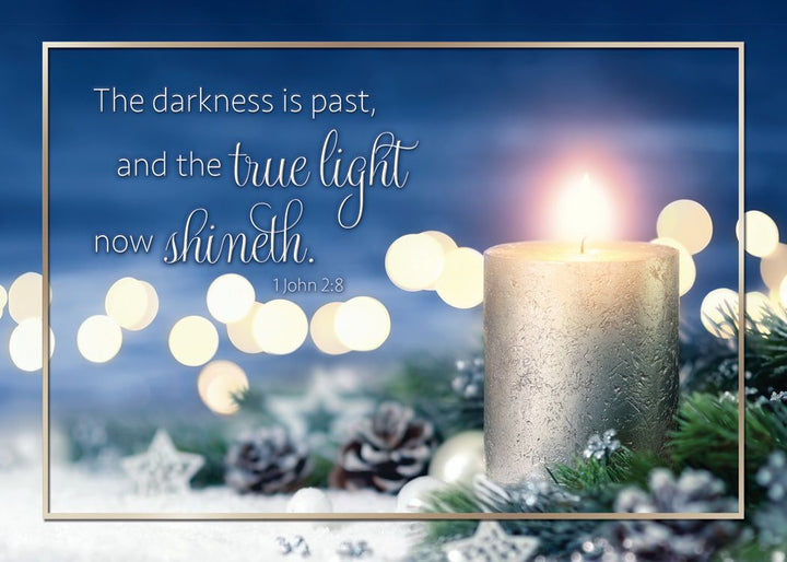 Lights of Christmas Boxed Christmas Cards (Box of 12) - Re-vived