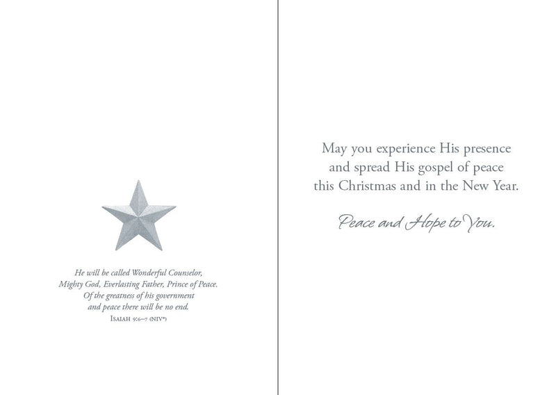 Savior Was Born Boxed Christmas Cards (Box of 12)