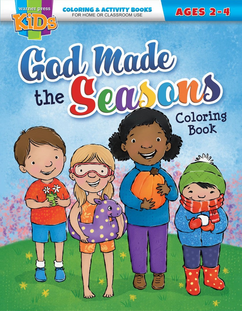 God Made the Seasons Coloring Book - Re-vived