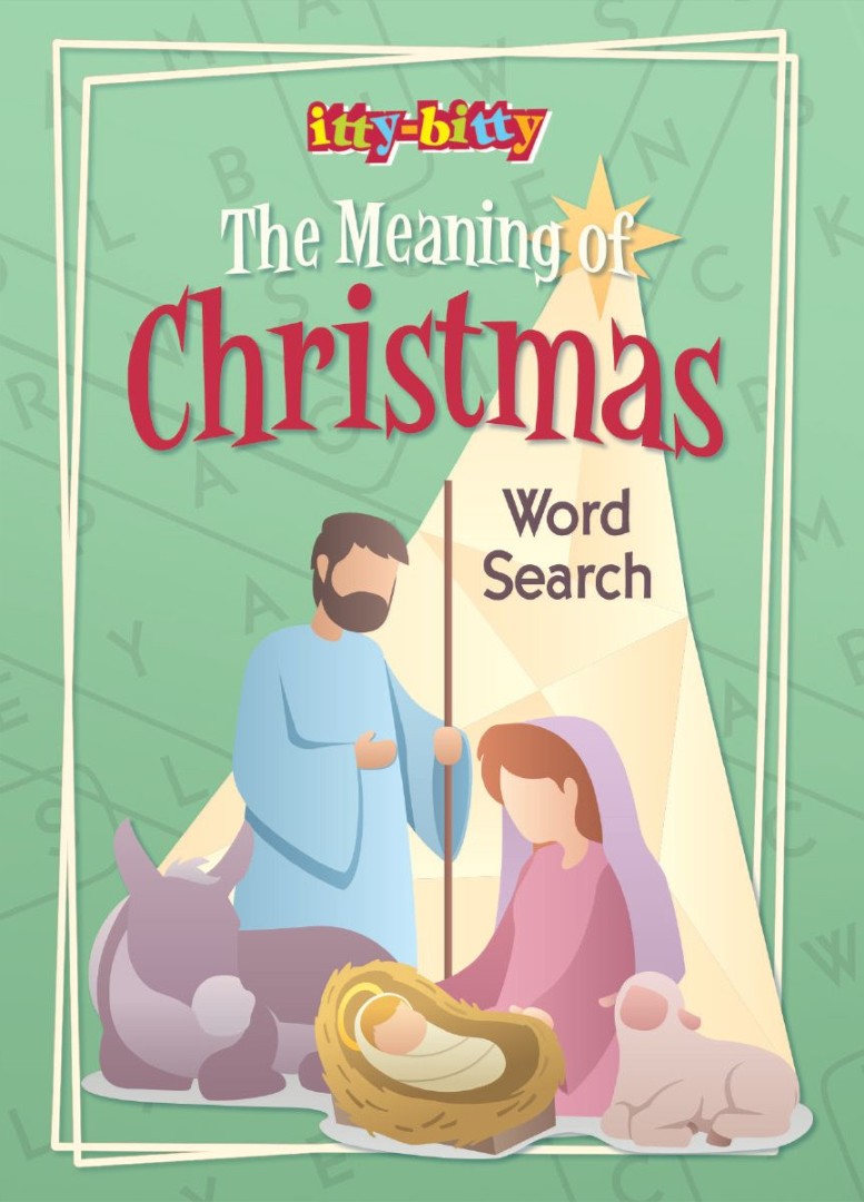 Itty Bitty The Meaning of Christmas Word Search - Re-vived