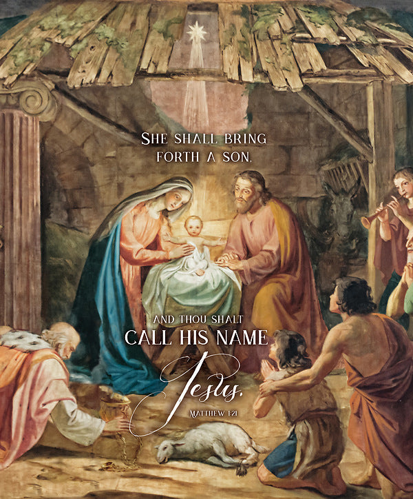 She Shall Bring Forth a Son Large Bulletin (pack of 100) - Re-vived