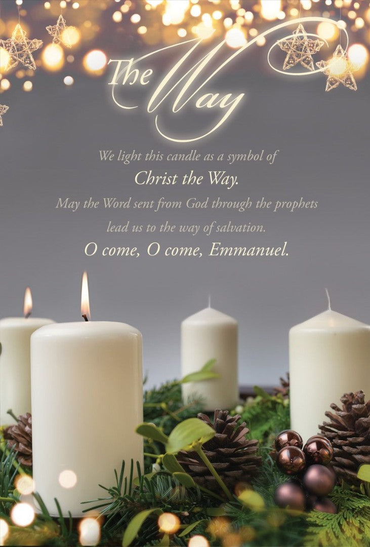 The Way Advent Week 2 Bulletin (pack of 100)