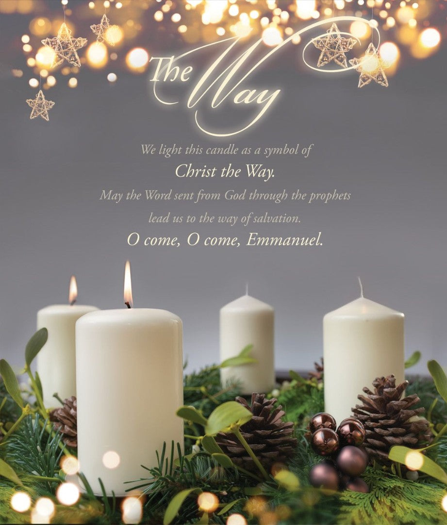 The Way Advent Week 2 Large Bulletin (pack of 100) - Re-vived