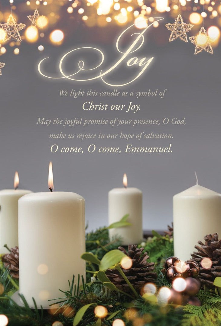 Joy Advent Week 3 Bulletin (pack of 100) - Re-vived