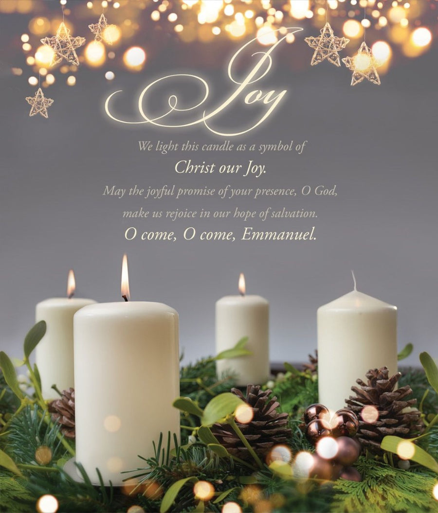 Joy Advent Week 3 Large Bulletin (pack of 100) - Re-vived