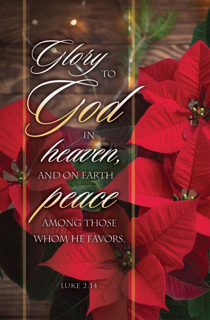 Glory to God Bulletin (pack of 100) - Re-vived