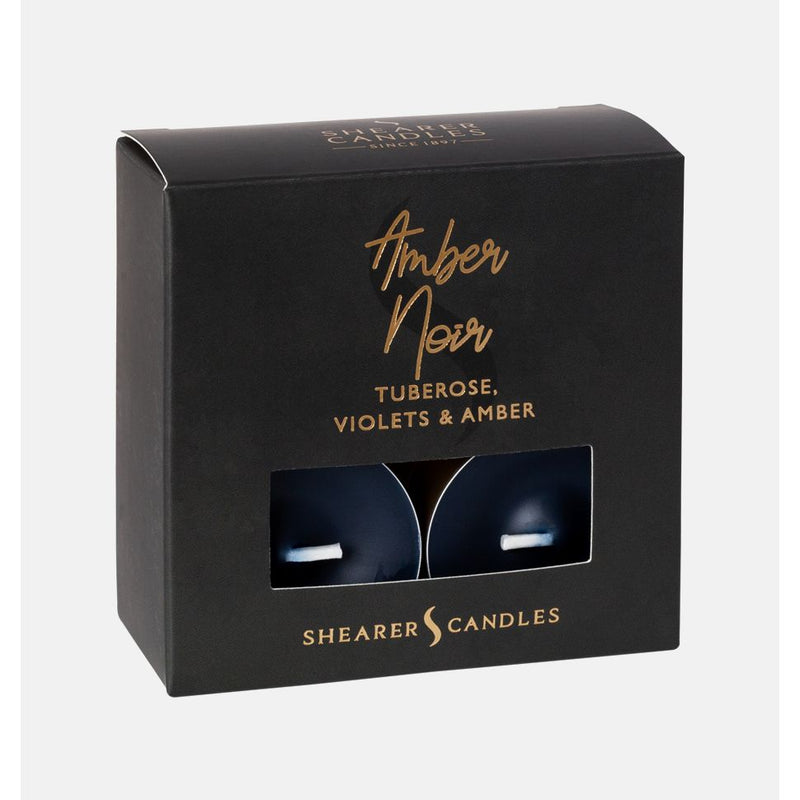 Amber Noir Scented Tealights (Box of 8)