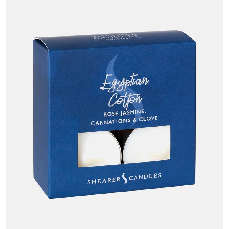 Egyptian Cotton Scented Tealights (Box of 8)
