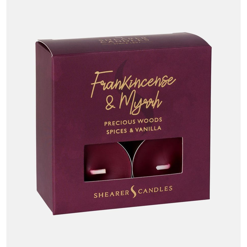 Frankincense & Myrrh Scented Tealights (Box of 8)