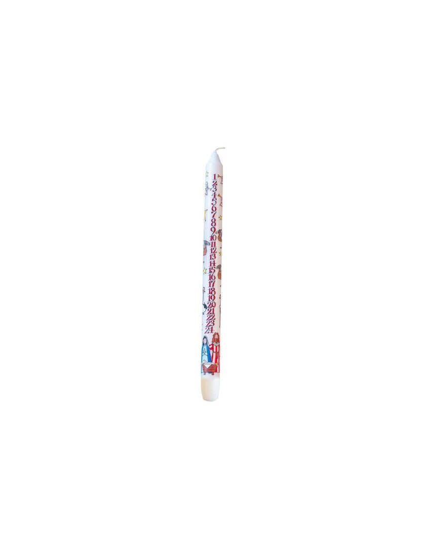 Nativity Advent Dinner Candle - Re-vived