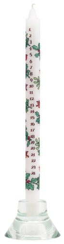 Holly & Ivy Advent Candle