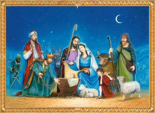 Nativity Advent Calendar - Re-vived