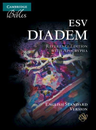 ESV Diadem Reference Bible with Apocrypha, Black - Re-vived