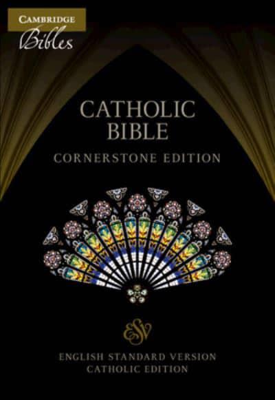 ESV-CE Catholic Bible, Cornerstone Edition, Black