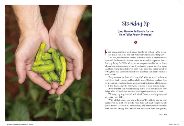 The Accidental Homesteader - Re-vived
