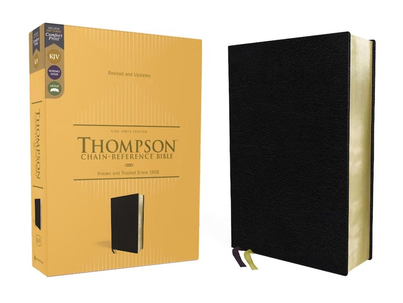 KJV Thompson Chain-Reference Bible, Black Bonded Leather