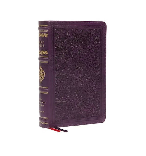 NKJV Wide-Margin Reference Bible, Purple