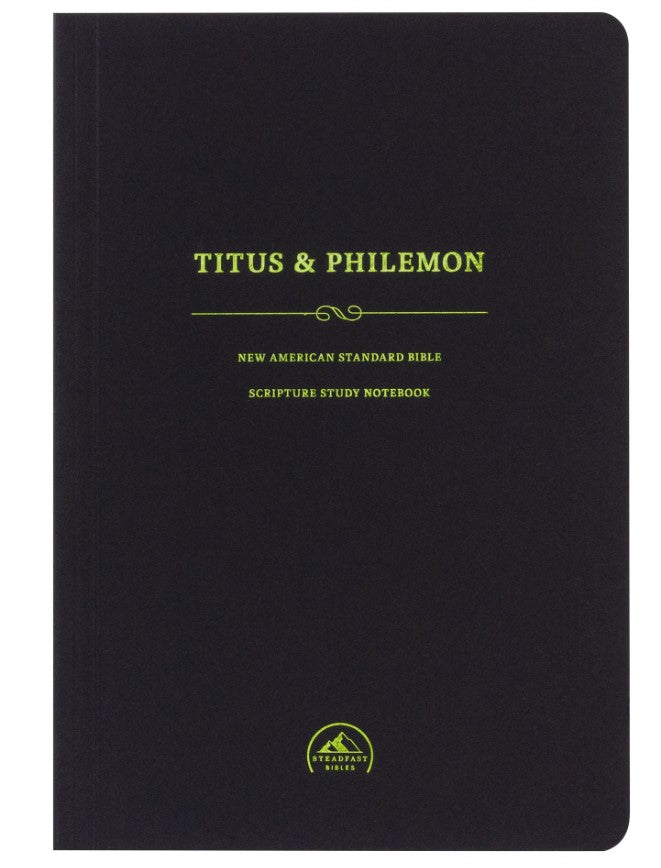 NASB Scripture Study Notebook: Titus & Philemon - Re-vived