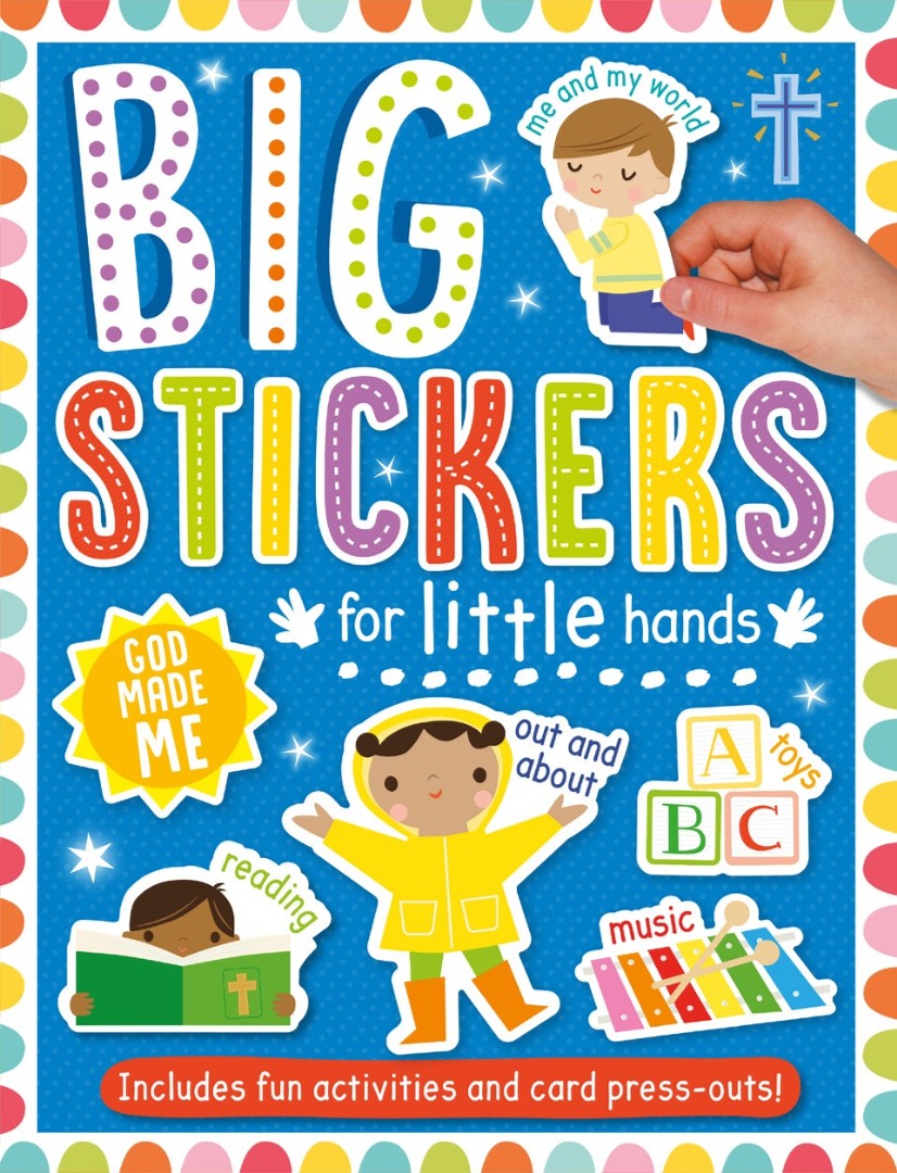 Big Stickers for Little Hands: God Made Me - Re-vived