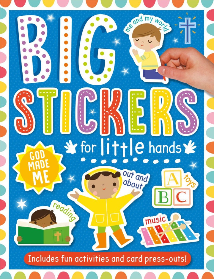 Big Stickers for Little Hands: God Made Me - Re-vived