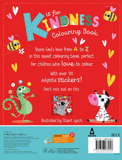 K is for Kindness Colouring Book