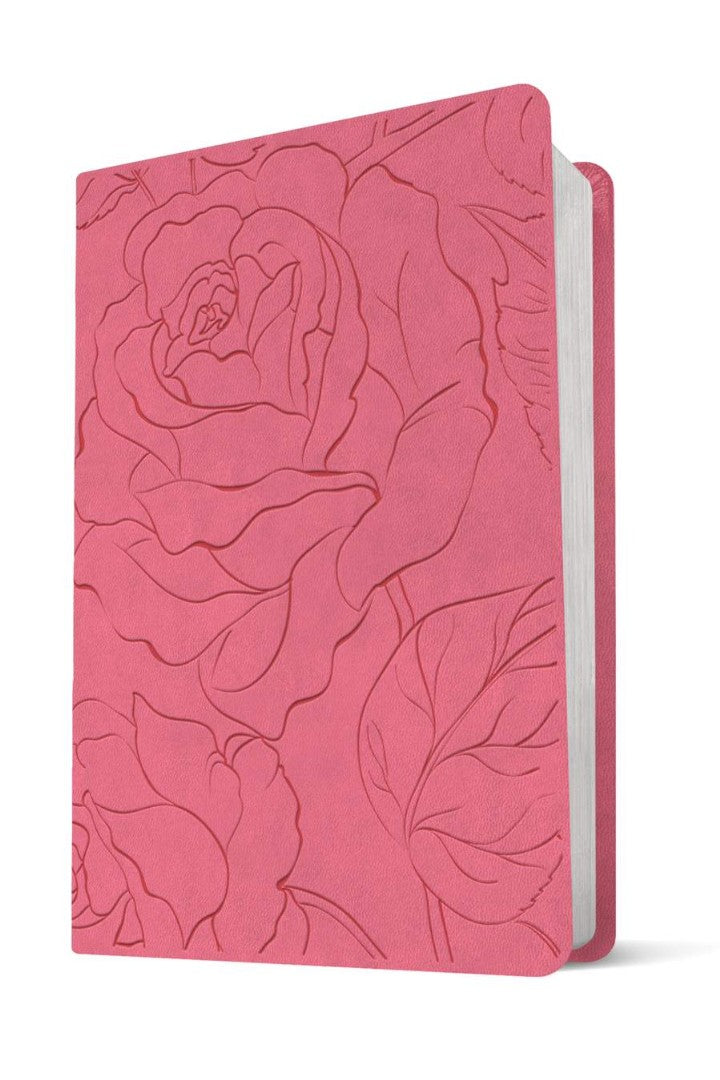 NLT Premium Value Compact Bible, Filament Edition, Pink - Re-vived