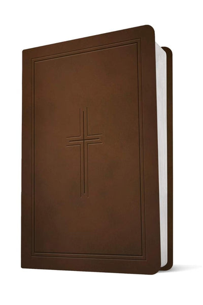 NLT Premium Value Compact Bible, Filament Edition, Brown