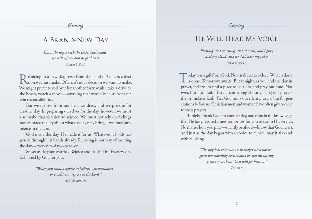 KJV Devotional in the Morning and in the Evening - Re-vived