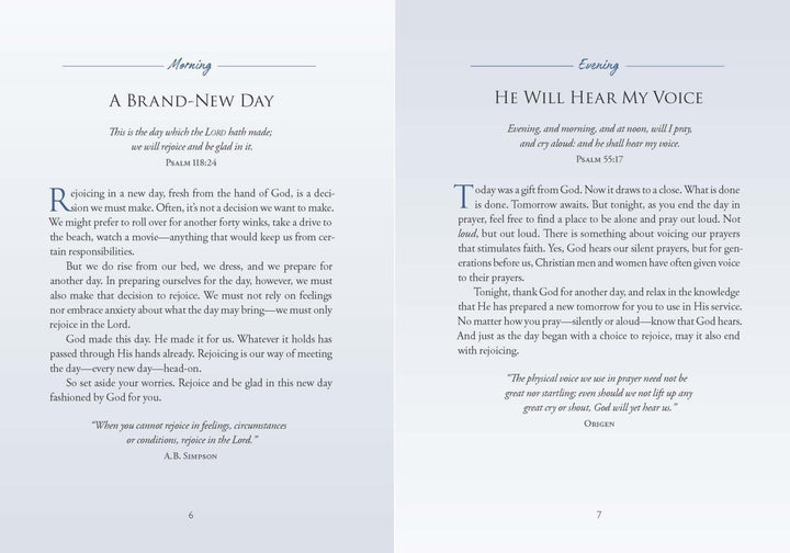 KJV Devotional in the Morning and in the Evening - Re-vived