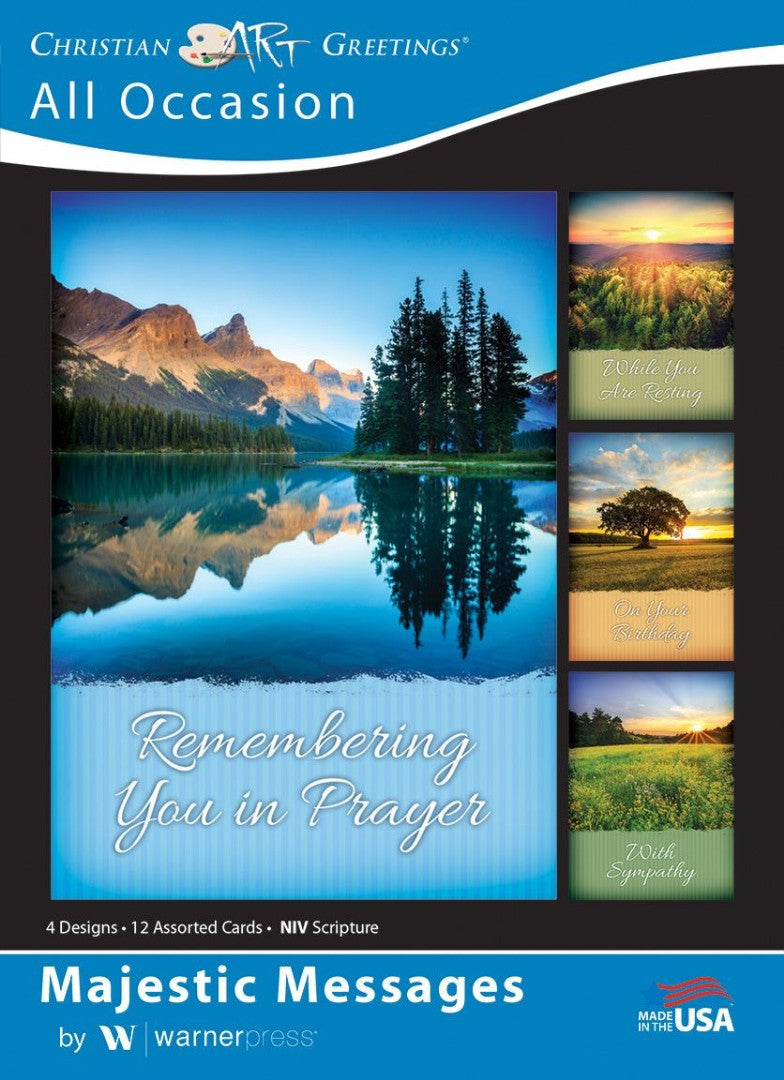 Majestic Messages All Occasion Boxed Cards (box of 12) - Re-vived