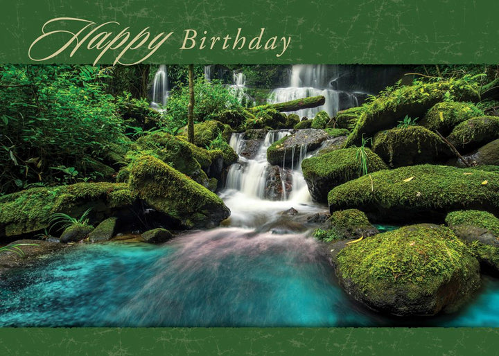 Faithful Falls Birthday Boxed Cards (box of 12) - Re-vived