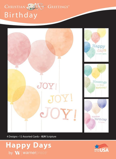 Happy Days Birthday Boxed Cards (box of 12)