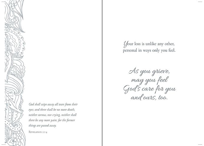 Classic Condolences Sympathy Boxed Cards (box of 12) - Re-vived
