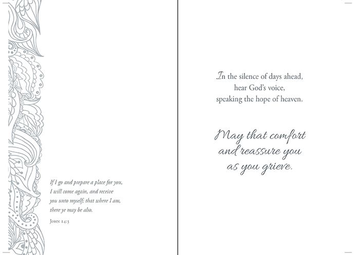 Classic Condolences Sympathy Boxed Cards (box of 12) - Re-vived